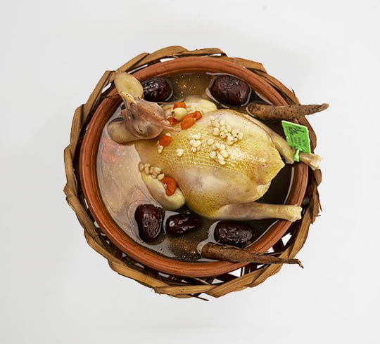  Gà Tần Thảo Mộc 