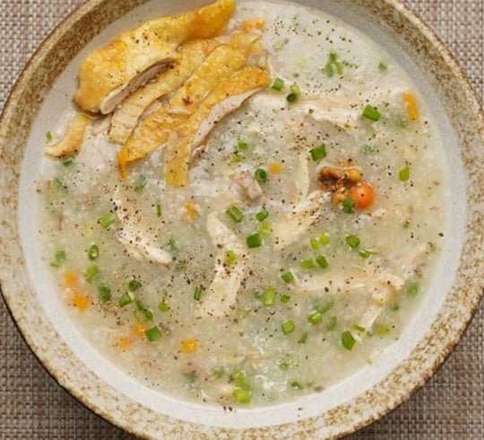  Cháo Cốt Gà Đậu Xanh 